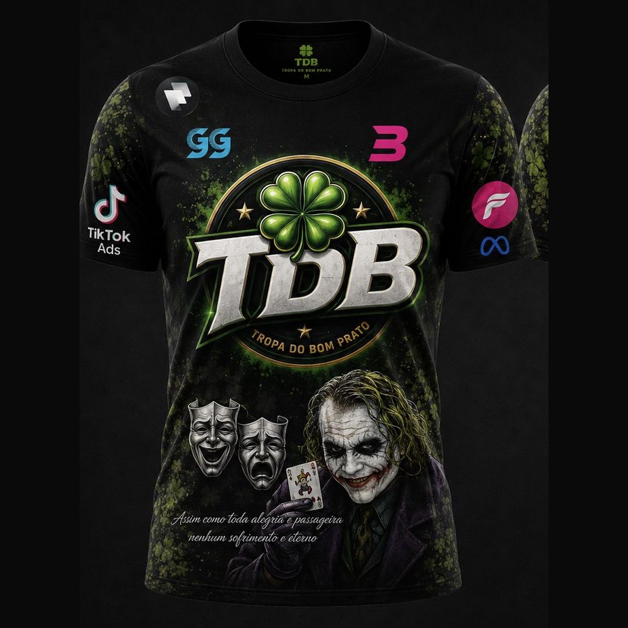 Camiseta Oficial TDB — frente
